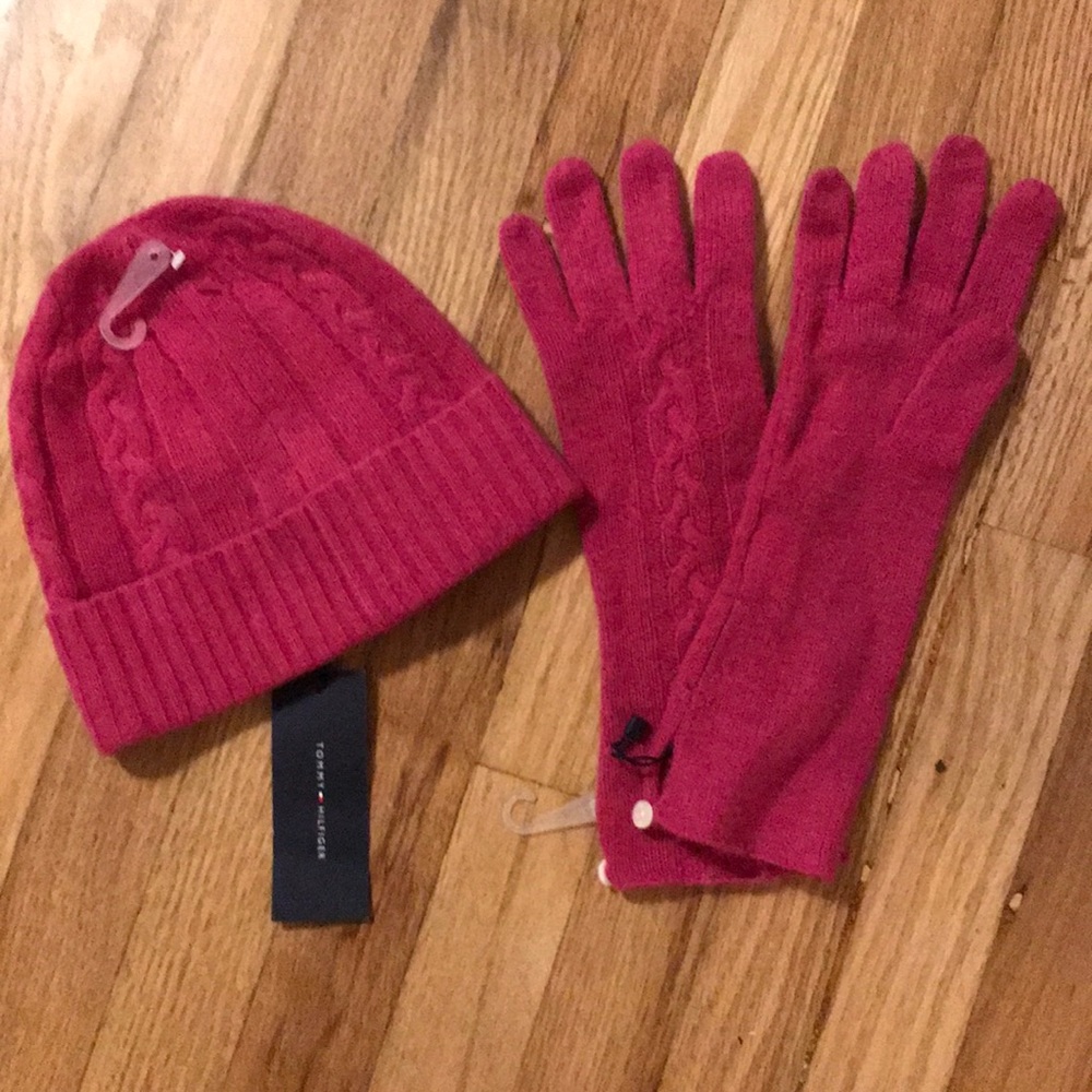 Cashmere Hat and Gloves